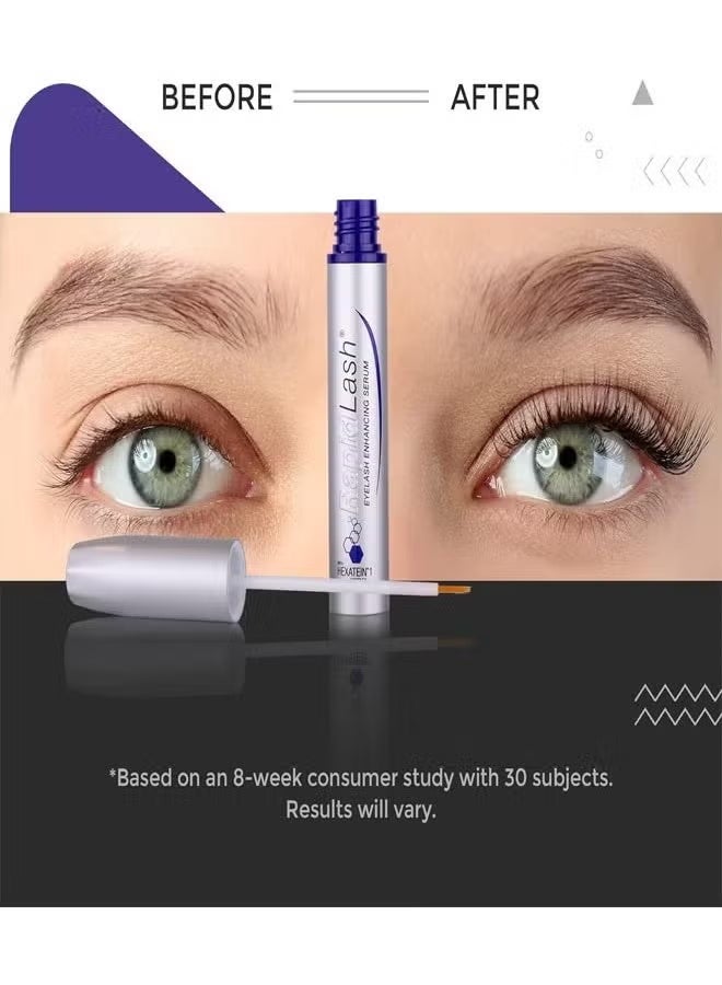 Rapid Lash Eyelash Enhancing Serum With Hexatein 1 Complex, Promotes Appearance of Longer And Thicker Eyelashes,Eradicates Signs of Fatigue And Illuminates The Eye Area,Can Easily Be Worn Alone or Under Makeup - Image 4